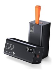 80000mAh Power Bank Fast Charging, 30W PD  QC 3.0 High Capacity Portable