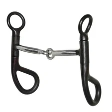 Partrade Argentine Pony Bit Stainless Steel Jointed Snaffle UW60400300BS412