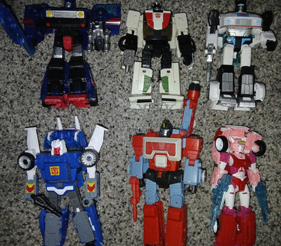 Transformers Legacy Deluxe Lot - Wheeljack Tracks Skids Elita-1 Jazz Perceptor
