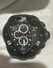 Orologio Tonino Lamborghini Jumbo Spyder 1505 NUOVO MA HA BISOGNO DI CINTURINO PREZZO AL DETTAGLIO CONSIGLIATO $2.516 A1