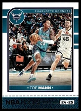 2024-25 Hoops Tre Mann Charlotte Hornets #171