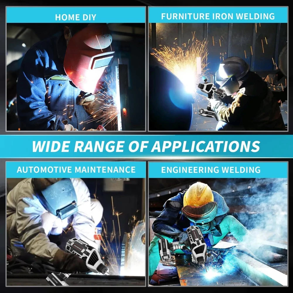 Saker Portable Electric Welding Machine,110V Portable Welder Handheld with IG