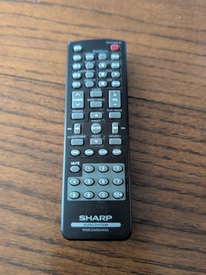 Sharp Audio System Model: RRMCGA255AWSA, Tested Works, Used.