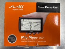 Mio Moov S501 Automotive Mountable GPS Car Navigation OPEN BOX