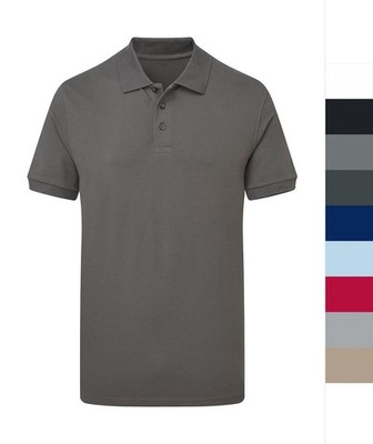 2er Pack Herren Basic Poloshirt Signature Stretch Tagless SG Mini Piqué Modern F