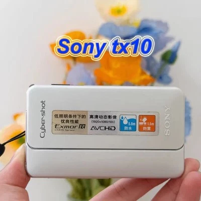 Sony Cyber-shot DSC-TX10 16.20 million Pixel CMOS Retro Digital Camera - Silver