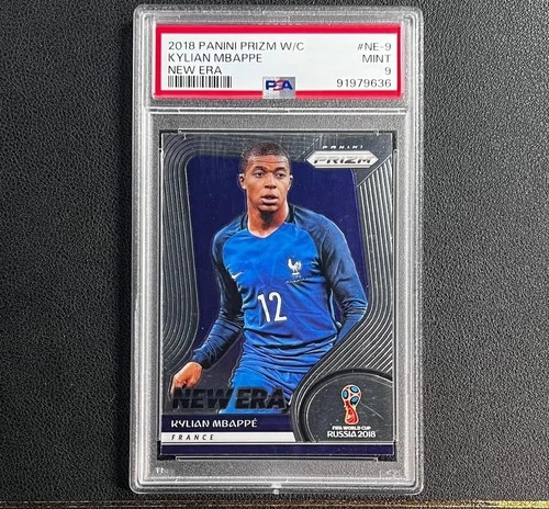 2018 PANINI PRIZM World Cup KYLIAN MBAPPE New Era PSA 9