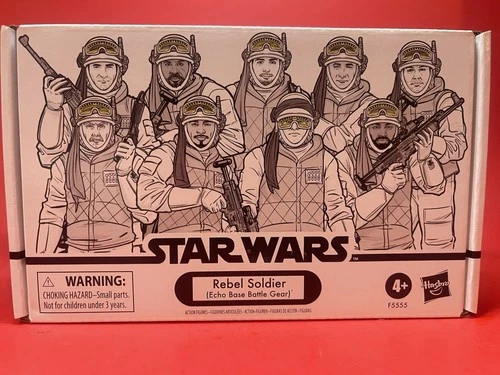 Star Wars The Vintage Collection Rebel Soldiers 4 Pack (Echo Base Battle Gear)