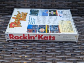 NINTENDO NES Rockin Kats BOX Only + Clear Protector