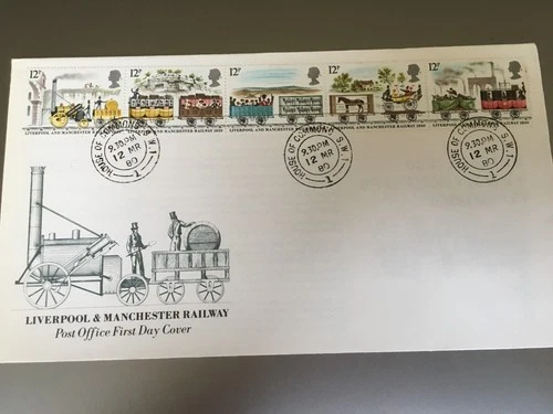 GB STAMPS RARE FIRST DAY COVER 1980 RAILWAY HOUSE OF COMMONS CDS