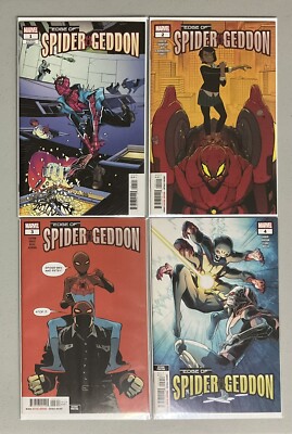  MCU Comic Keys Edge of SpiderGeddon #2, 1 3 4 Variants (2018) NM+(9.4-9.8) 