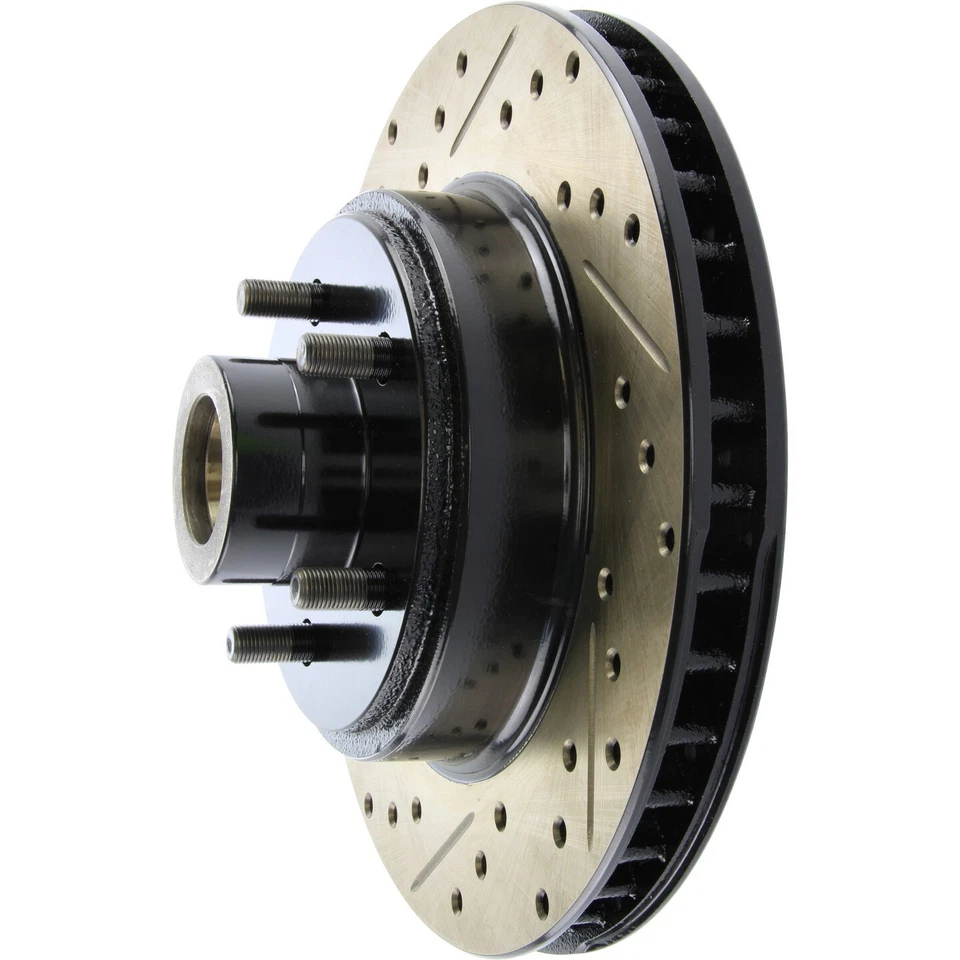 Par delantero de rotor de freno de disco Stoptech para Ford Custom 500 1971-1972 (44322) Foto 4 de 4