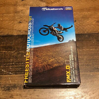 Bluetorch Freestyle Motocross FMX.01 Rare 2001 VHS Series V_01.01 Vintage OOP