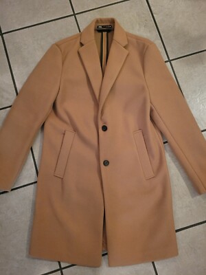 ZARA 4 Way Stretch Long Coat Size MEN