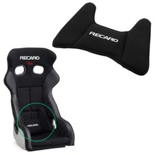 Jdm Recaro H Type Racing Seat Black Waist Lumber Pad Rest Cushion 1pc Jdm Recaro H Type Racing Seat Black Waist Lumber Pad Rest Cushion 1pc