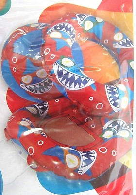 Play Day Water Toy Child Swim Set (FLOAT, TUBE, BALL) Shark 