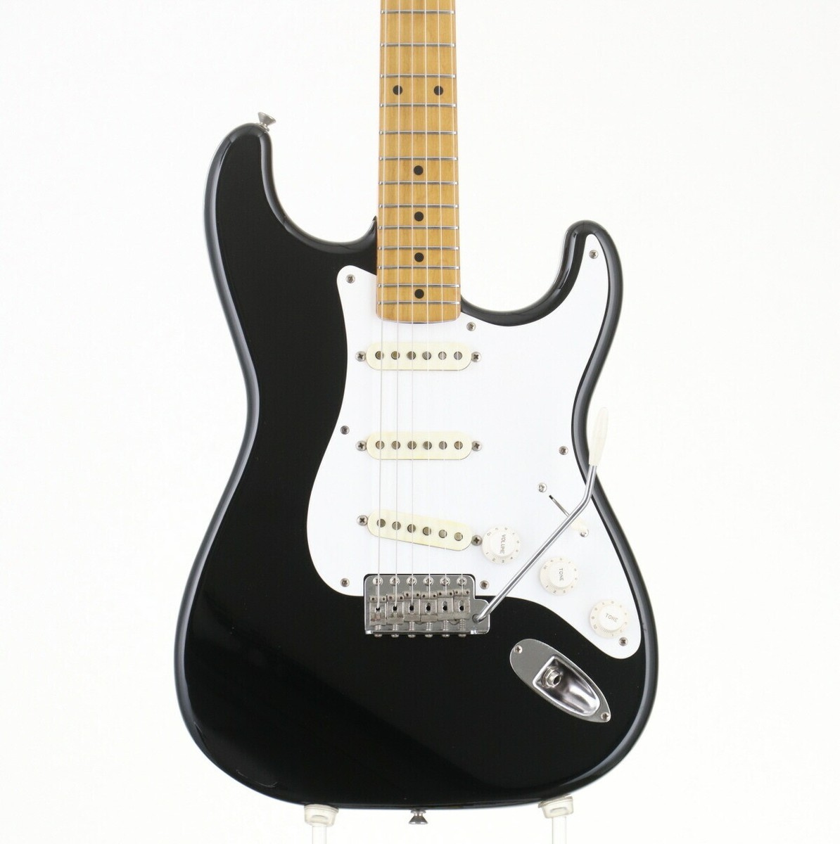 ギター Fender Japan ST57-65 Electric Guitar Fender Japan ST57-65 Black JV55808 Soft case