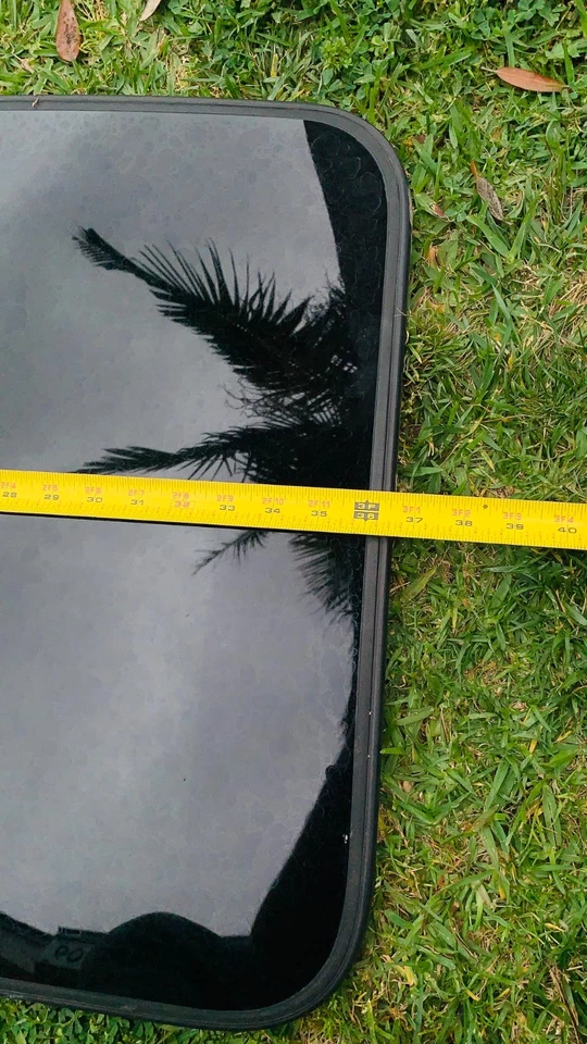 OEM 01-03 Toyota Highlander techo corredizo ventana vidrio solo 2001 2002 2003 Foto 3 de 4