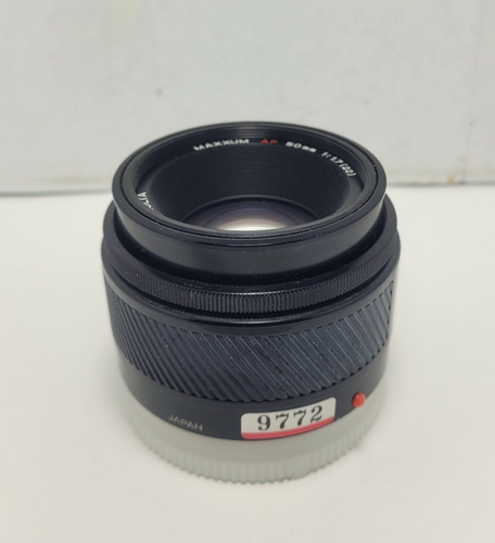 Minolta Maxxum AF 50mm 1:1.7 Lens for Sony A DSLR Camera