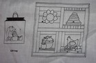 COUNTRY BEARS AT HEART Pre-Printed Fabric Panel Wall Hanging to Quilt — photo 5
