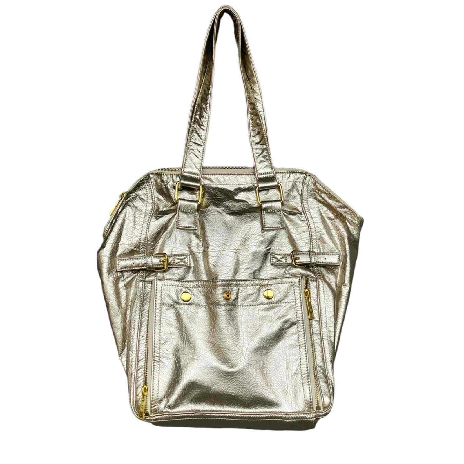 Urban Expressions Gold Metallic Tote