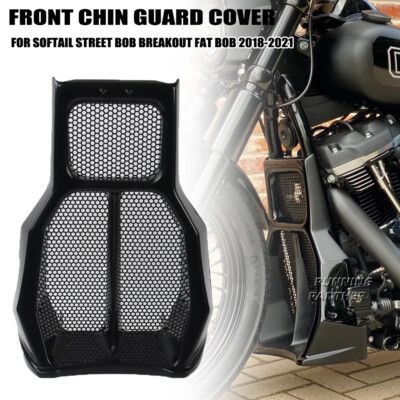 For Harley Softail Fat Bob 2018-21 Front Chin Spoiler Guard Lower Radiator Cover