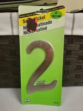 Hy-Ko 4 In. Satin Nickel Number 2 SN-40/2 Midwest Fastener Corp Hy-Ko Brands