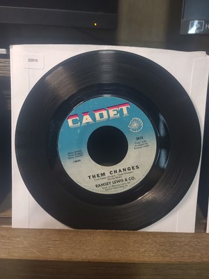 Them Changes/Unsilent Minority by Ramsey Lewis & Co. (Cadet 5674) 7''