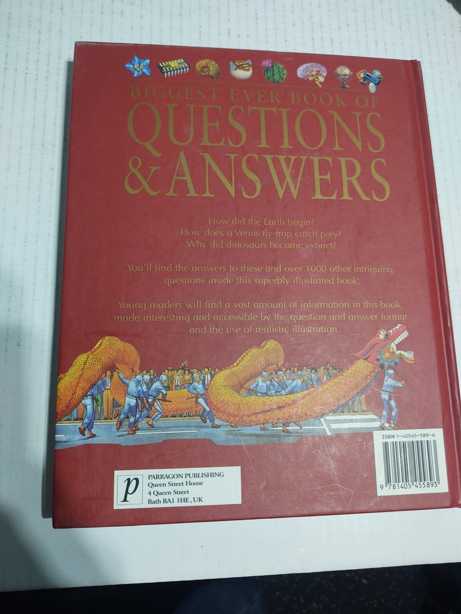 Biggest Ever Book of Questions & Answers HARDCOVER | eBay