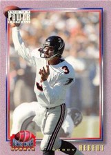 BOBBY HEBERT 1993 PRO SET POWER UPDATE MOVES #1 FALCONS  (BOX 43) ID:14010