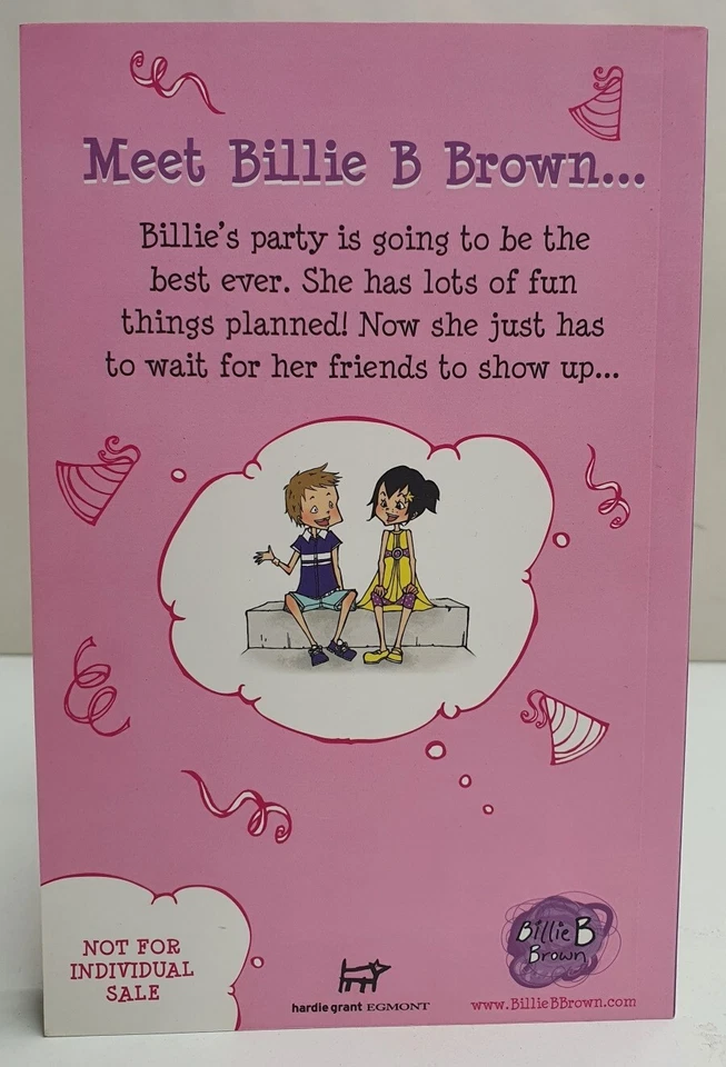 The Birthday Mix-up de Sally Rippin PB c2011 Billie B Brown Series #10 lectores Foto 2 de 4