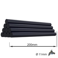 Ausbeulwerkzeug Kleber Dellenlifter Ausbeulkleber Klebetechnik Schwarz #6664