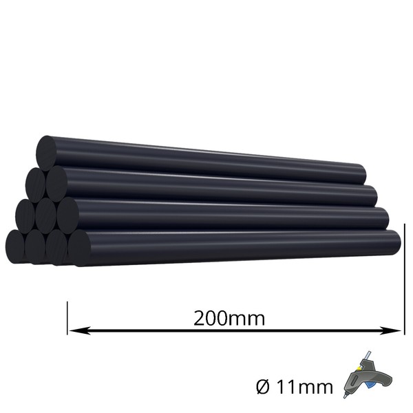 Ausbeulwerkzeug Kleber Dellenlifter Ausbeulkleber Klebetechnik Schwarz #6664-image