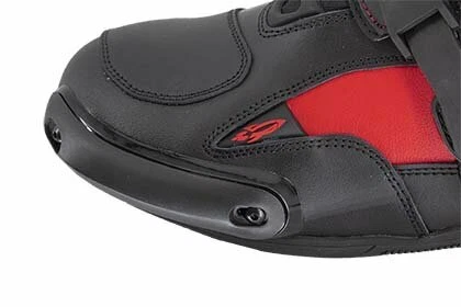 Nuevas Botas de Montar Joe Rocket SECTOR Moto Negro Rojo Talla 9 2032-3009 Foto 3 de 4