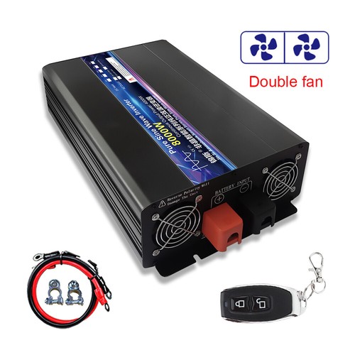 Inverter 12V 24V 48V To 220V 8000W 12000W Pure Sine Wave Solar Supply Inverter - Bild 2 von 6