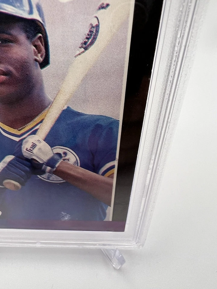 ken griffey jr  Rated Rookie Error Card. - Image 3 of 4