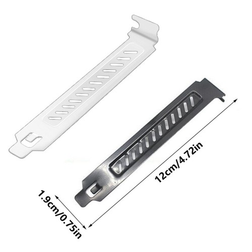 5pcs Durability PCI Slot Cover Brackets For Desktop Case Cooling Efficiency - Photo 8/10