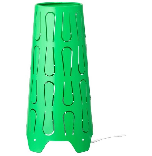 IKEA SKURUP Pendant Lamp Green Steel Ceiling Light 15