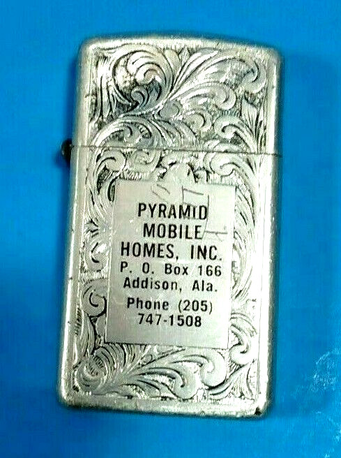 Scrolling Silver Tone Murfreesboro Tenn 1960's