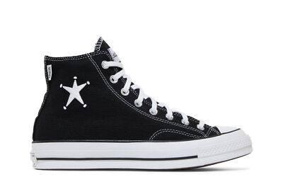 Converse Stussy x Chuck 70 High 'Black' A01765C Men's Shoes