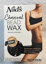 Nad's Charcoal Bead Wax Detoxify & Smooth 7.1 oz