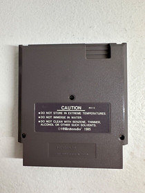 Teenage Mutant Ninja Turtles TMNT (Nintendo NES, 1985) cartuccia SOLO testata