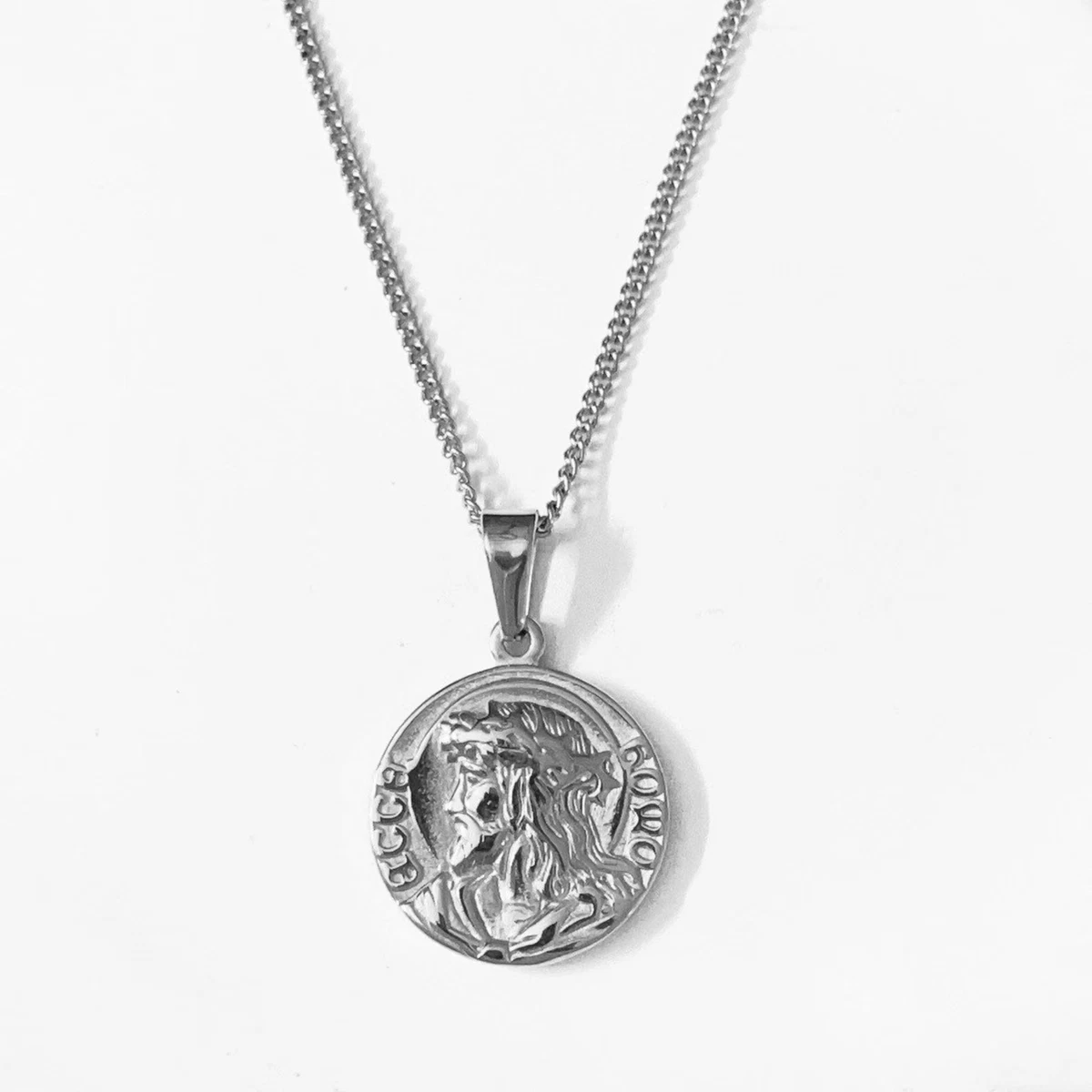 Christian coin hotsell necklace