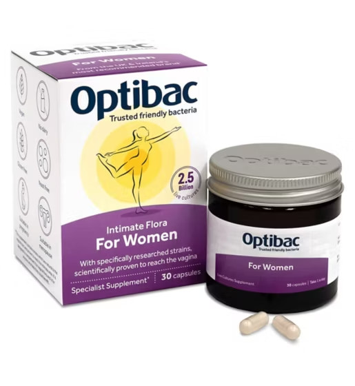 OptiBac For Women 30 Capsules Brand New Long Expiry Date - Image 4