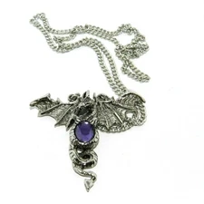 JPI 2010 Flying Dragon Pendant Necklace 11"