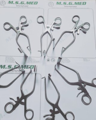 Orthopedic Laminectomy Meyerding Self-Retaining Retractors 18cm Stainless 4PCS 