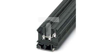 3-Draht-Reihenklemmenblock 4 mm2 32 A 500 V dunkelgrau TB 4-TWIN I Essent 