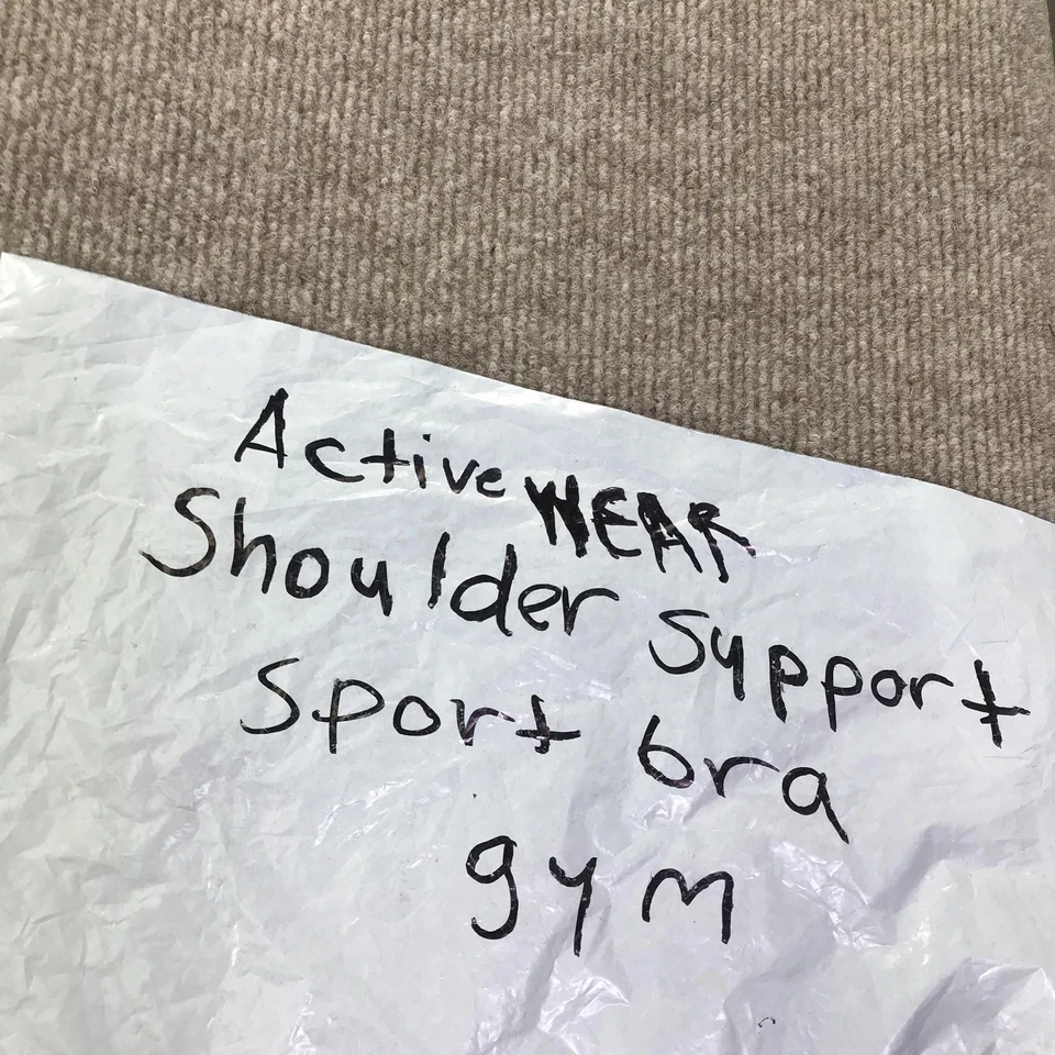 Sujetador deportivo Tommie Copper Active Wear mediano blanco soporte para hombros cremallera gimnasio top Foto 3 de 4