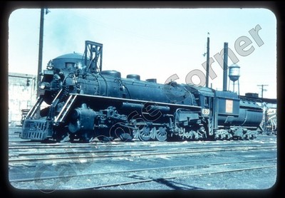 GTW Grand Trunk Western Railroad 6319 4-8-4 Detroit MI 35mm Slide (12805)
