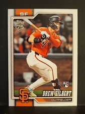 2026 Topps #155 Drew Gilbert RC GIANTS